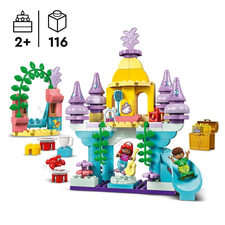 LEGO DUPLO Disney Il magico palazzo sottomarino di Ariel (10435)