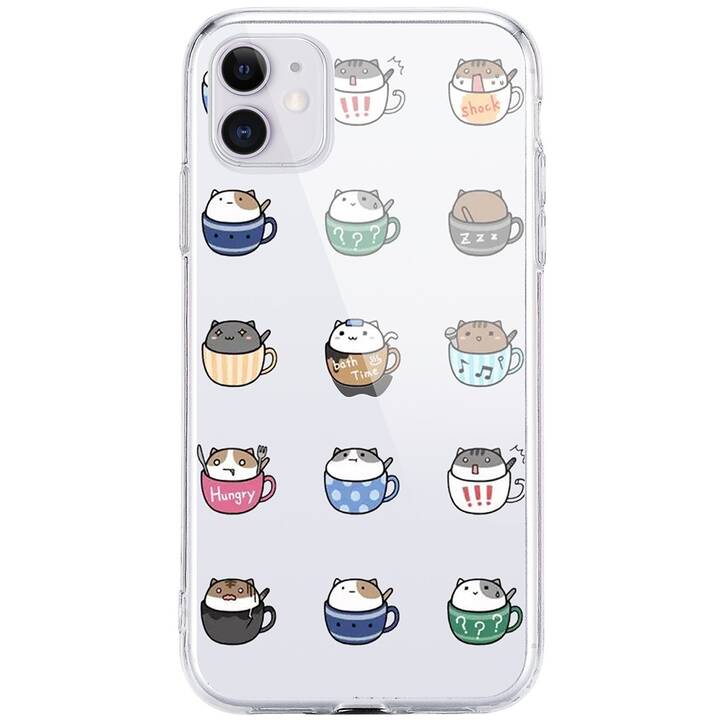 EG cover posteriore per iPhone 11 Pro 5.8" (2019) - gatti