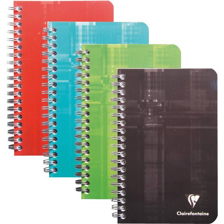 CLAIREFONTAINE Carnets (11 cm x 17 cm, Carreaux)