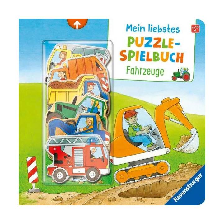 Mein liebstes Puzzle-Spielbuch: Fahrzeuge