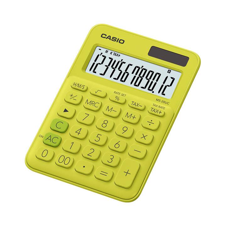 CASIO Mini calculatrice de poche 12 chiffres