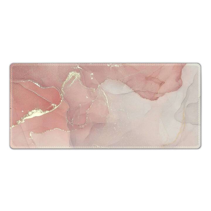 EG tappetino per mouse (18x22cm) - rosa - marmo