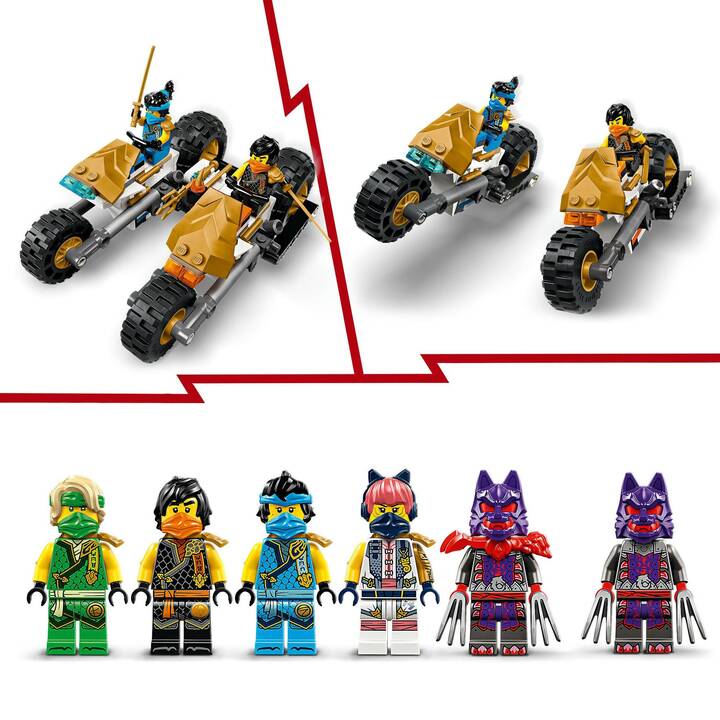 LEGO Ninjago Le véhicule combiné de l’équipe des ninjas (71820)