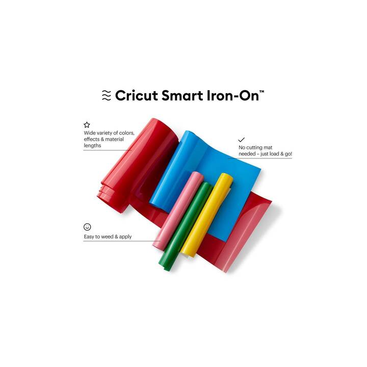 CRICUT Pelicolle adesive Smart (33 cm x 91 cm, Bianco)