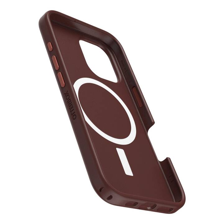 OTTERBOX Backcover MagSafe Symmetry Series (iPhone 16, Brun)