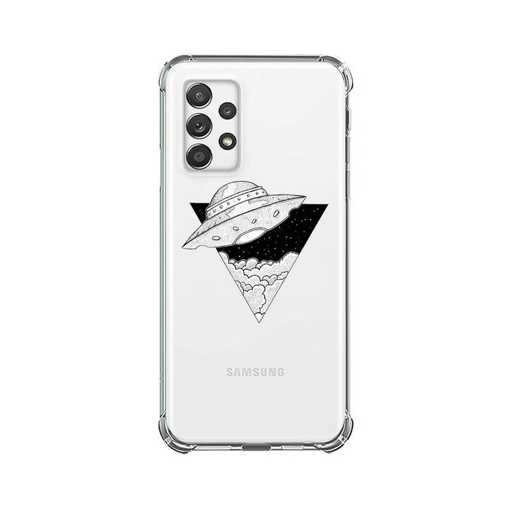 EG Backcover (Galaxy A52, Schwarz)