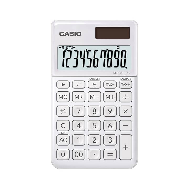 CASIO CS-SL-1000SC-WE Calculatrice de poche