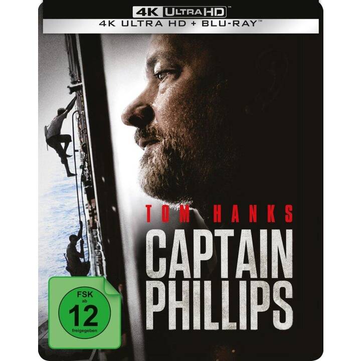 Captain Phillips (4K Ultra HD, Steelbook, DE, EN)