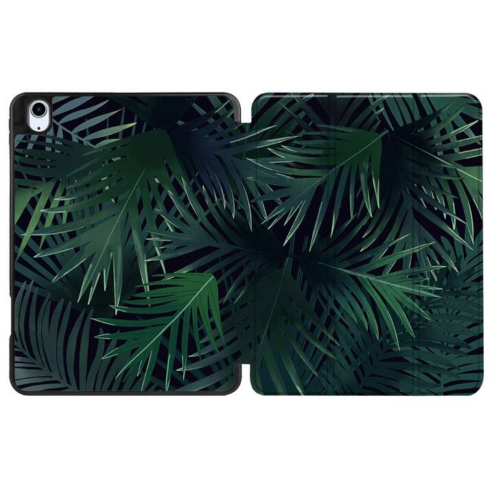 EG coque pour iPad Air 10.9" (2022) 5e génération - vert - feuilles