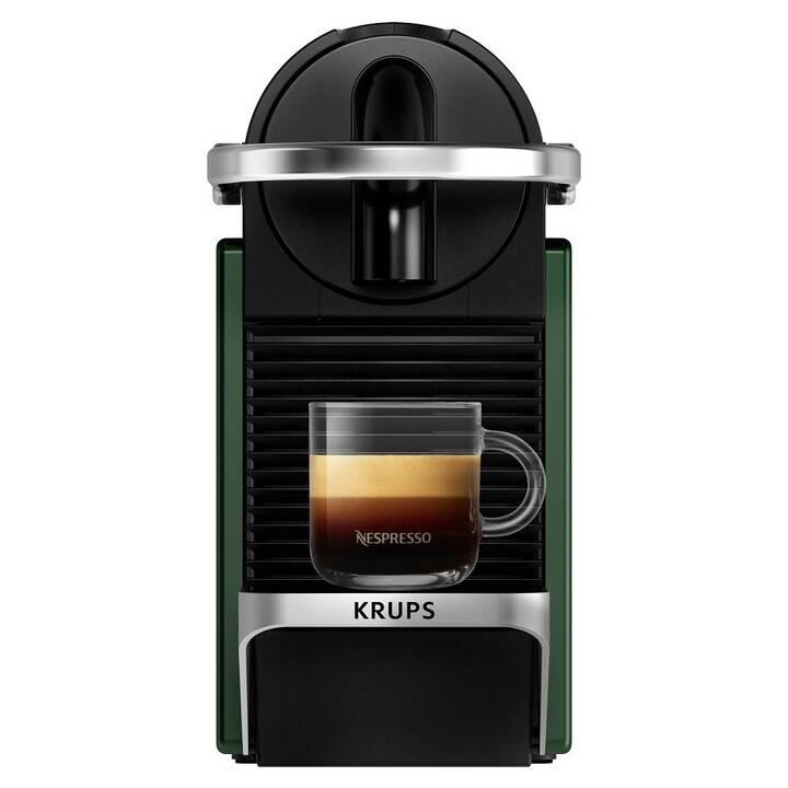 KRUPS Pixie XN3063CH (Nespresso, Dunkelgrün)