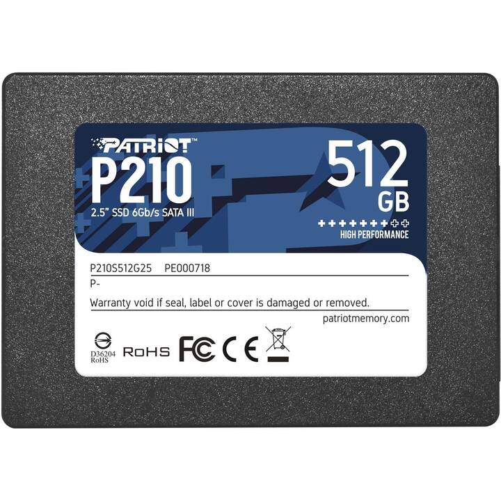 PATRIOT MEMORY P210 (SATA-III, 512 GB)