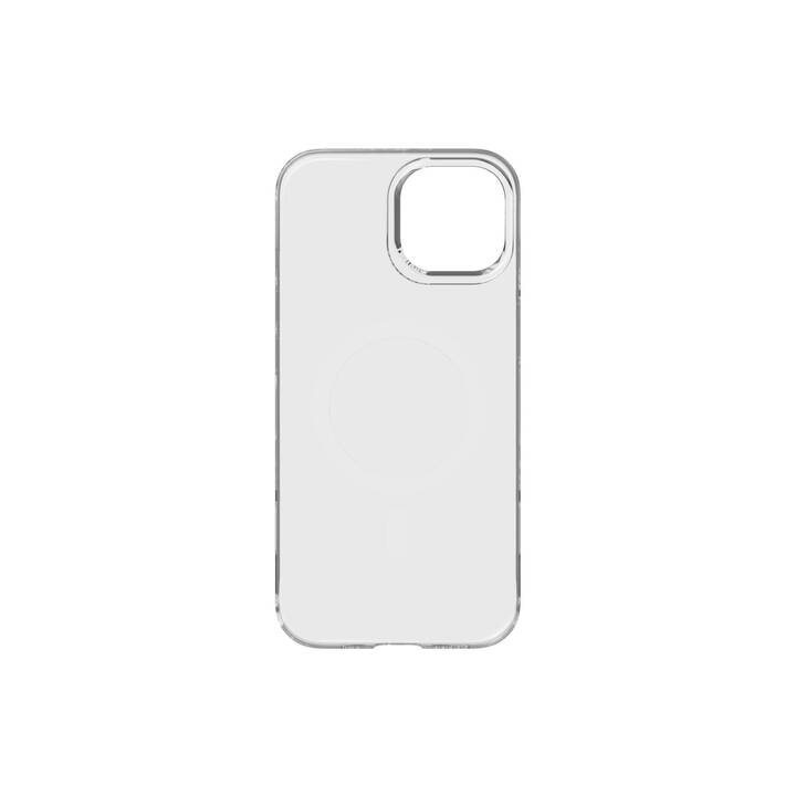 NUDIENT Backcover Thin (iPhone 14, Sans motif, Transparent)
