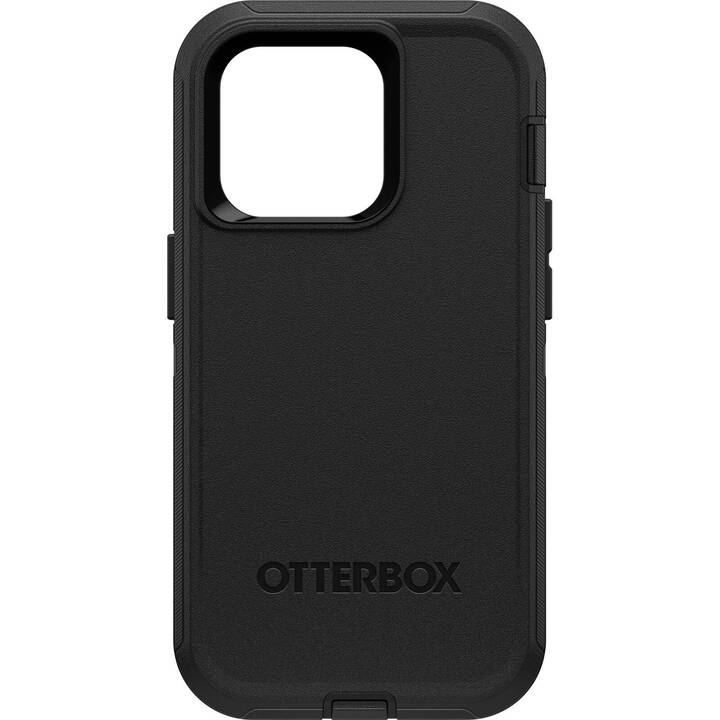 OTTERBOX Backcover Defender (iPhone 14 Pro, Einfarbig, Schwarz)
