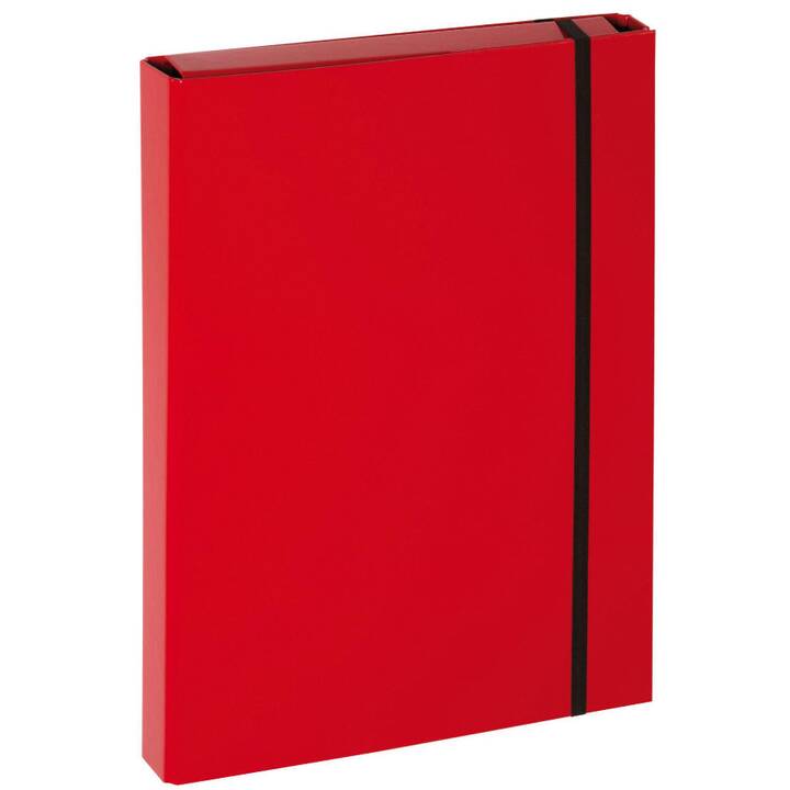 PAGNA Heftbox Basic (Rot, A4, 1 Stück)