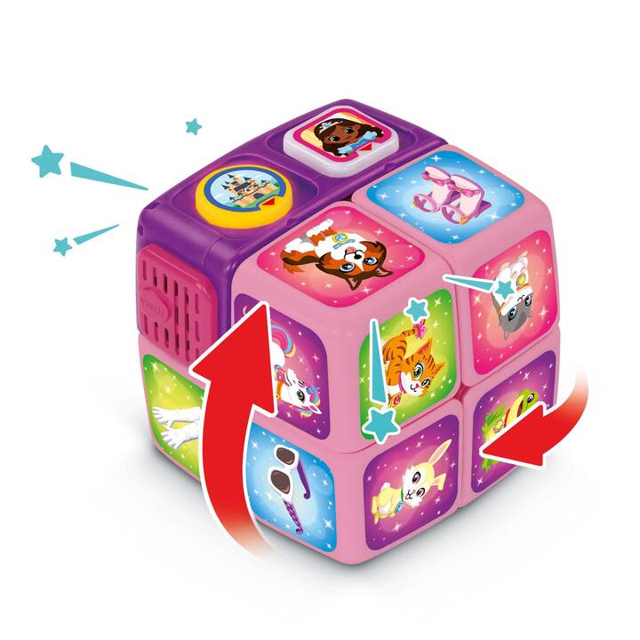 VTECH Jouet pour développer la motricité Cube Aventures – Princesses