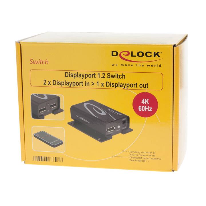 DELOCK 87697 Video-Switch (DisplayPort)
