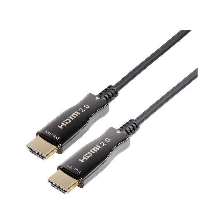 TRANSMEDIA Câble de connexion (HDMI, 100 m)