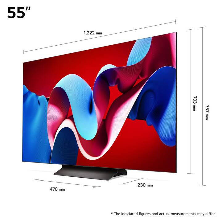 LG EVO OLED55C48 Smart TV (55", OLED, Ultra HD - 4K)