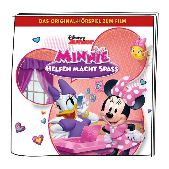 TONIES Pièce radiophonique pour enfants Disney Minnie Maus - Helfen macht Spass (DE, Toniebox)