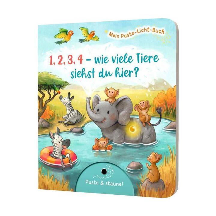 1,2,3,4 - wie viele Tiere siehst du hier?