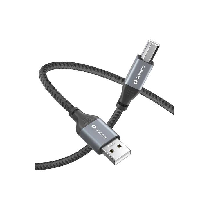 SONERO Cavo USB (MicroUSB A, MicroUSB di B, 3 m)