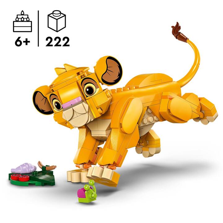 LEGO Disney Simba, das Löwenjunge des Königs (43243)