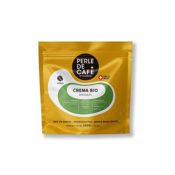 PERLE DE CAFÉ Grains de café Crema Bio (250 g)