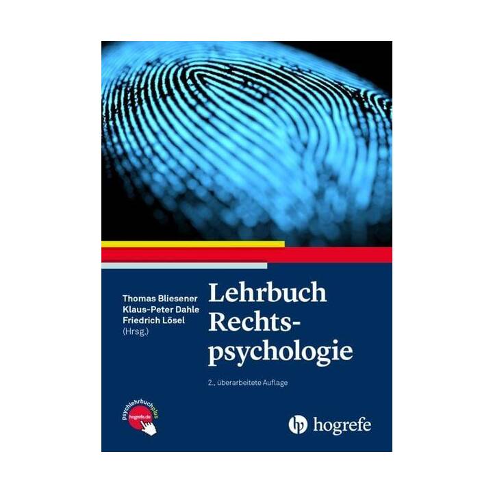 Lehrbuch Rechtspsychologie