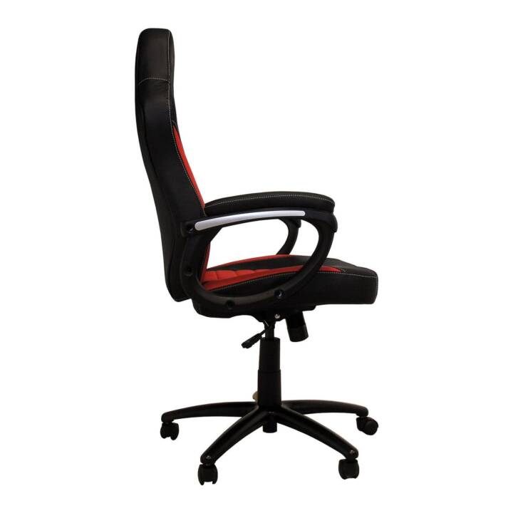 LC POWER Gaming Chaise CL-RC-BR (Noir, Rouge)
