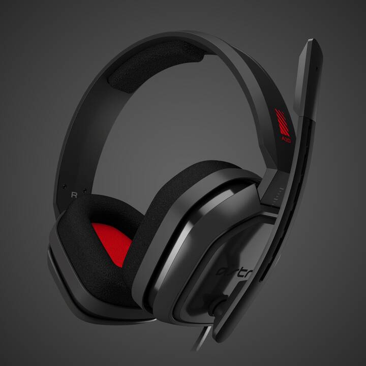 ASTRO GAMING A10 Gaming Headset, Grey/Red