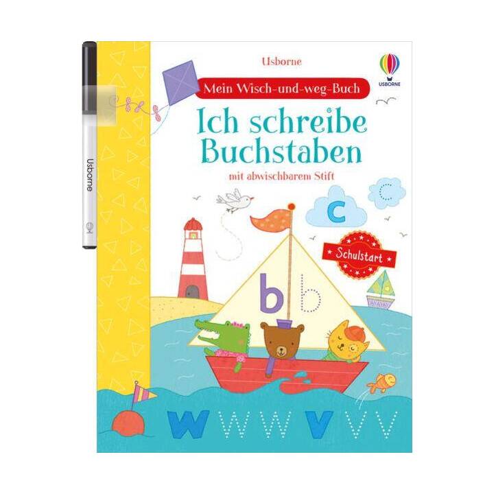 Mein Wisch-und-weg-Buch Schulstart: Ich schreibe Buchstaben