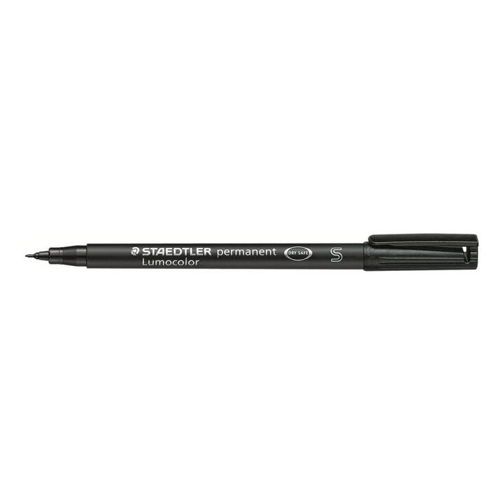 STAEDTLER Marqueur permanent Lumocolor 317 (Noir, 1 pièce)