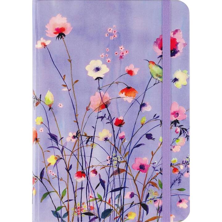 PETER PAUPER Taccuini Lavender Wildflowers Journal (A5, Rigato)