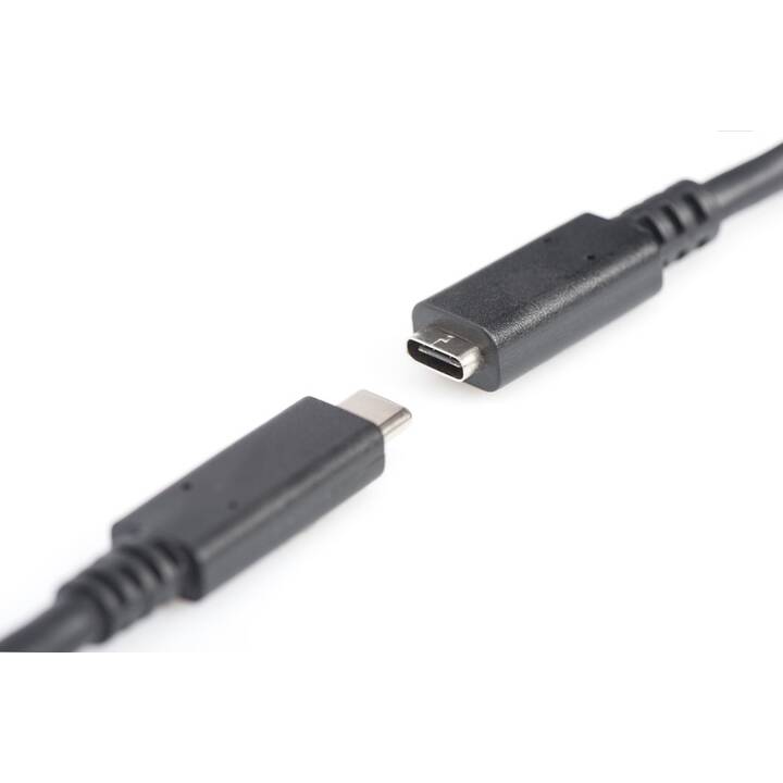 DIGITUS USB-Kabel (USB 2.0 Typ-C, 2 m)