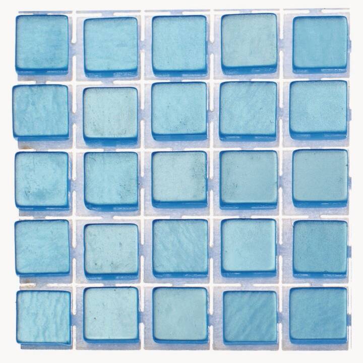 GLOREX Tessera di mosaico (Blu chiaro, Plastica)