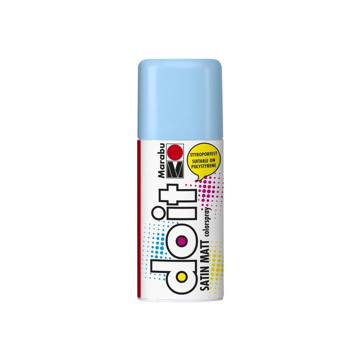 MARABU Spray colore Do it (150 ml, Blu chiaro, Blu, Multicolore)