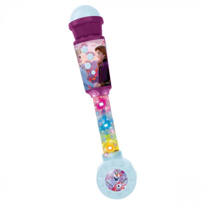 LEXIBOOK Microphone pour enfants Frozen Karaoke (Multicolore)