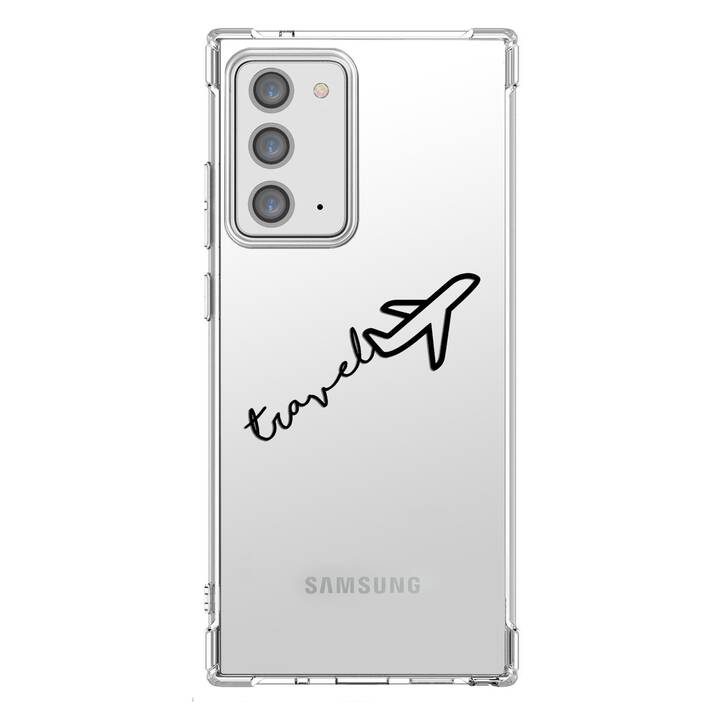 EG Backcover (Galaxy Note 20 Ultra, Viaggiare, Transparente)
