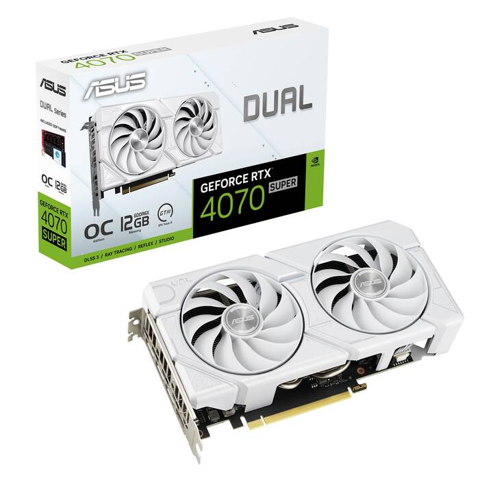 ASUS Dual O12G-EVO Nvidia GeForce RTX 4070 Super  (12 GB)