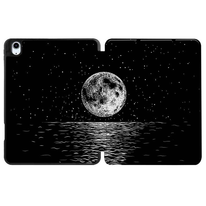 EG coque pour iPad Air 10.9" (2022) 5e génération - noir - astronaute