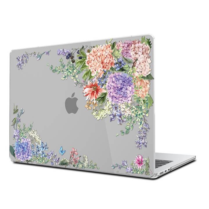 EG Coque rigide (Macbook Air 15" M2 2023, Fleurs, Multicolore)