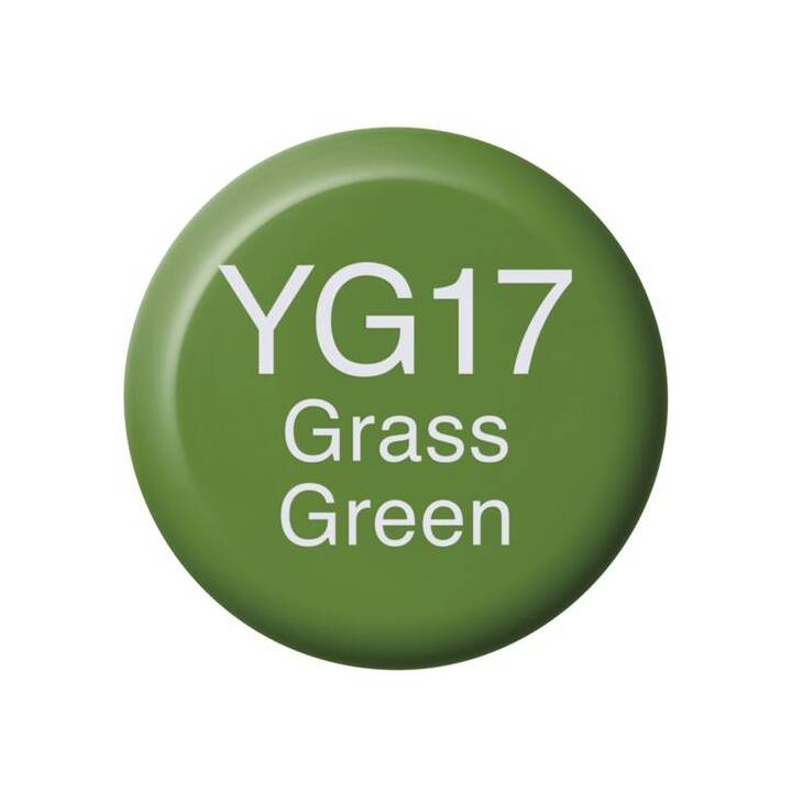 COPIC Tinte YG17 - Grass Green (Grasgrün, 12 ml)