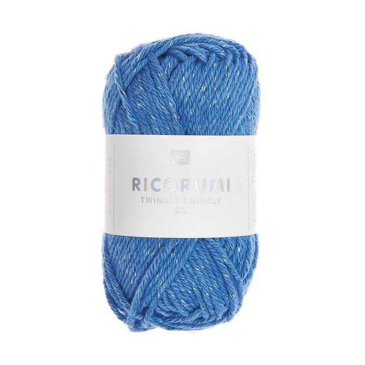 RICO DESIGN Wolle Ricorumi Twinkly Twinkly (25 g, Blau)