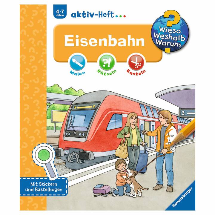 Eisenbahn, Aktiv-Heft Wieso? Weshalb? Wa