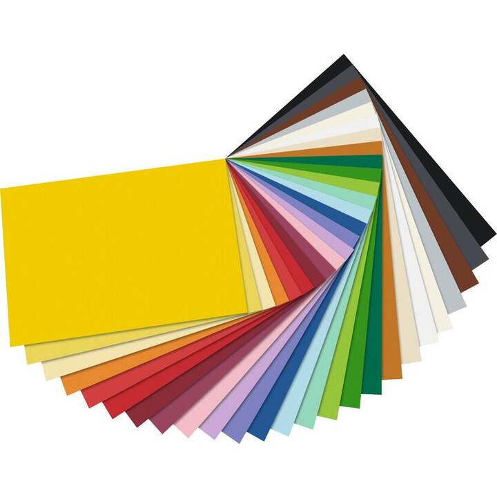 FOLIA Carton (Multicolore, 25 pièce)