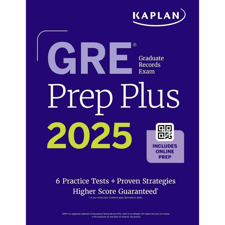 GRE Prep Plus 2024-2025 - Updated for the New GRE: 6 Practice Tests + Proven Strategies + Online