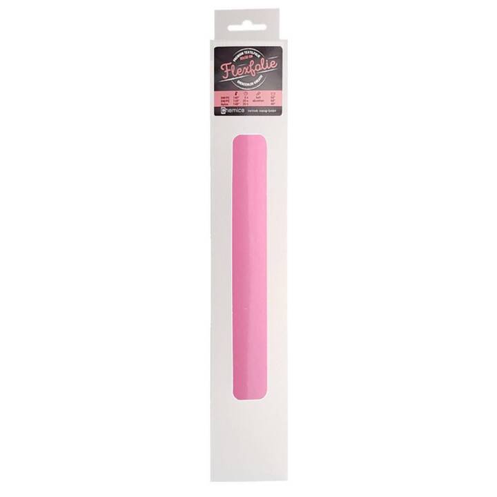 CHEMICA Bügelfolie Flex (30 cm x 50 cm, Pink, Rosa)