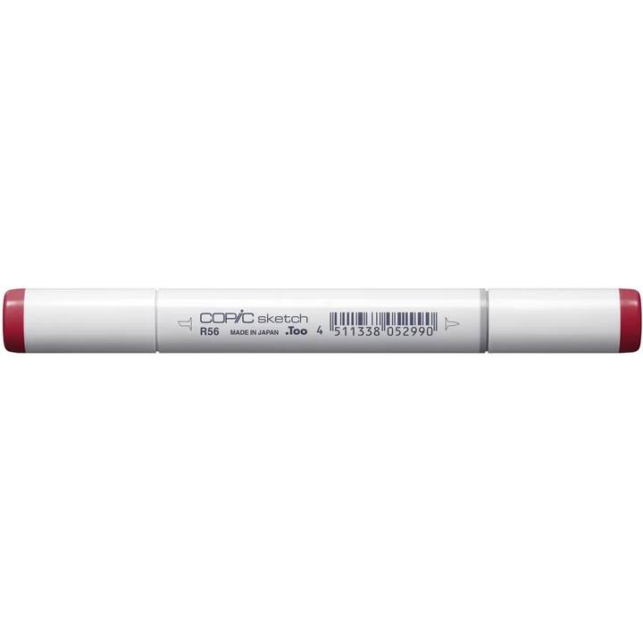 COPIC Marqueur de graphique Sketch R56 Currant (Rouge, 1 pièce)