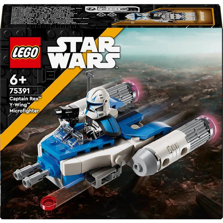 LEGO  Star Wars Microfighter Y-Wing di Captain Rex (75391)