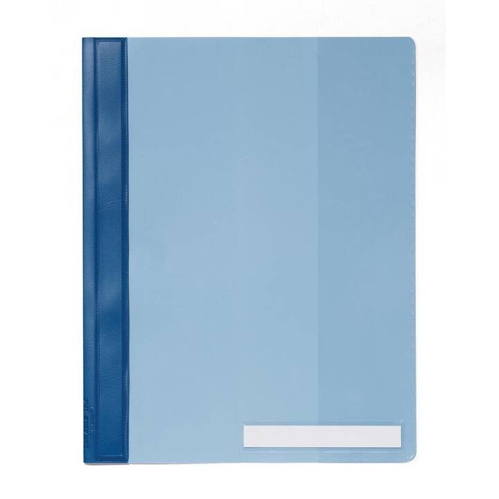 DURABLE Schnellhefter (Transparent, Blau, A4, 1 Stück)